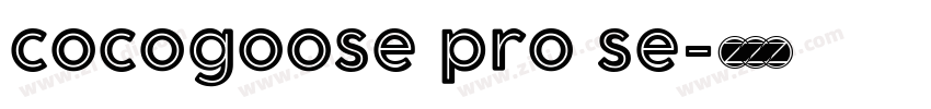 cocogoose pro se字体转换